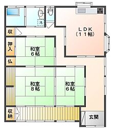 玉野市西田井地の一戸建て