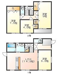 岡山市東区金岡東町１丁目の一戸建て