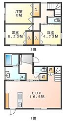 岡山市中区長岡の一戸建て