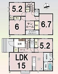 上飯野新町1期　2号棟　新築戸建