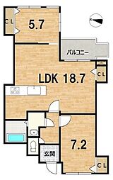 信開ベルシー稲荷元町　中古マンション