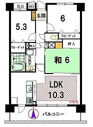 ダイアパレス城南公園　402号室　中古マンション