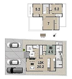 タマタウン下堀　2号棟　新築戸建