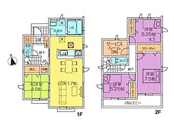 グラファーレ武蔵村山市大南10期全3棟　1号棟