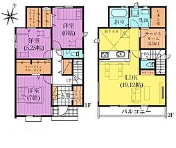 グラファーレ東大和市芋窪5期全8棟　3号棟