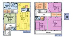 クレイドルガーデン武蔵村山市残堀第19全13棟　8号棟