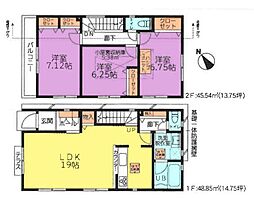ガルボシティー東大和市芋窪1丁目全4棟　2号棟