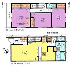 ガルボシティー東大和市芋窪1丁目全4棟　1号棟