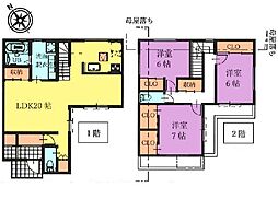 武蔵村山市岸1丁目全2棟　B号棟