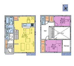 クレイドルガーデン武蔵村山市残堀第19全13棟 7号棟