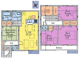 クレイドルガーデン武蔵村山市残堀第19全13棟　5号棟