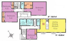 リナージュ瑞穂町殿ヶ谷第01期全3棟　1号棟