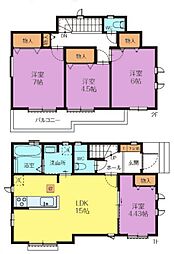 ハートフルタウン東村山恩多町37期全6棟　Ｄ号棟