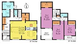 リーブルガーデン瑞穂箱根ヶ崎池廻り第4全2棟　2号棟