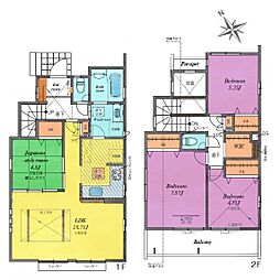 東村山市久米川恩多町全2棟　1号棟