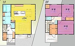 武蔵村山市中藤4丁目-III期全12区画　12号棟