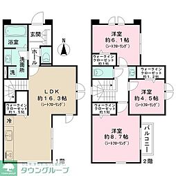 杉並区桃井1丁目戸建賃貸 E