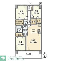 サンヴェールひばりヶ丘ガーデンシティ 3F
