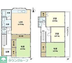 中野区鷺宮４丁目の一戸建て