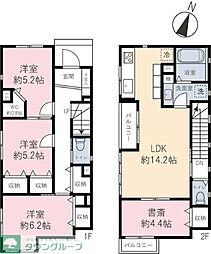 練馬区石神井台７丁目の一戸建て