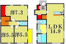 船橋市上山町３丁目の一戸建て