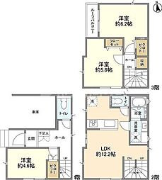市川市稲荷木2丁目の一戸建て