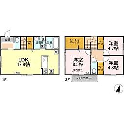 市川市大野町2丁目の一戸建て