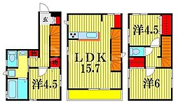 市川市大洲1丁目の一戸建て