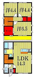 市川市下貝塚２丁目の一戸建て
