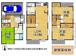 堺市中区八田北町　中古一戸建て