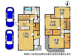 堺市東区草尾　新築一戸建て　3号棟