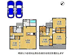 堺市北区百舌鳥陵南町2丁　新築一戸建て　1号地