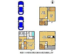 大阪市東住吉区西今川3丁目　新築一戸建て　5号棟