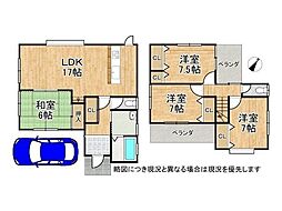 堺市中区福田　中古一戸建て
