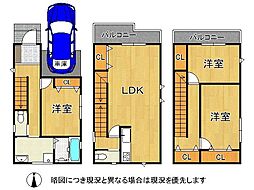 堺市東区北野田　新築一戸建て