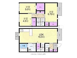 広島市東区牛田新町１丁目の一戸建て