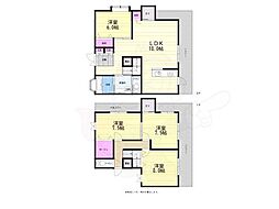 広島市東区牛田新町３丁目の一戸建て