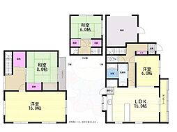 広島市東区牛田本町５丁目の一戸建て