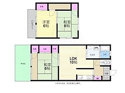 広島市中区東白島町の一戸建て