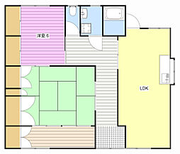 富部区公会堂前貸家