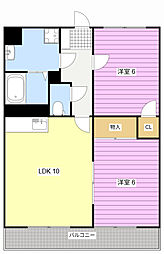 ヴィーブル宮の森　北棟 2D