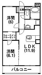 グランドール立野 202