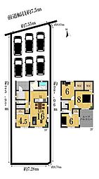 新築戸建　分譲全2区画　1号棟