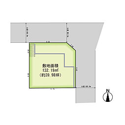 菅生3丁目建築条件なし売地
