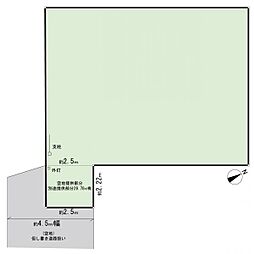 鶴見区東寺尾北台　建築条件無し土地