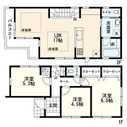 港北区下田町5丁目　新築一戸建て　1号棟