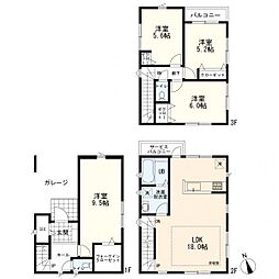 ジーエーレジデンス鶴見駒岡III　新築一戸建て　3期C号棟