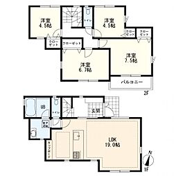 フォーシーズンコート北寺尾6丁目　新築一戸建て　2期9号棟