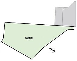 鶴見区梶山2丁目　建築条件無し土地　16区画