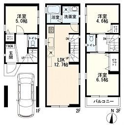川崎区中瀬2丁目　新築一戸建て　Ｂ号棟